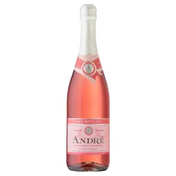André Pink Moscato Champagne Sparkling Wine 750ml