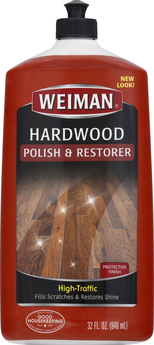 slide 6 of 10, Weiman Hardwood Polish & Restorer, 27 oz