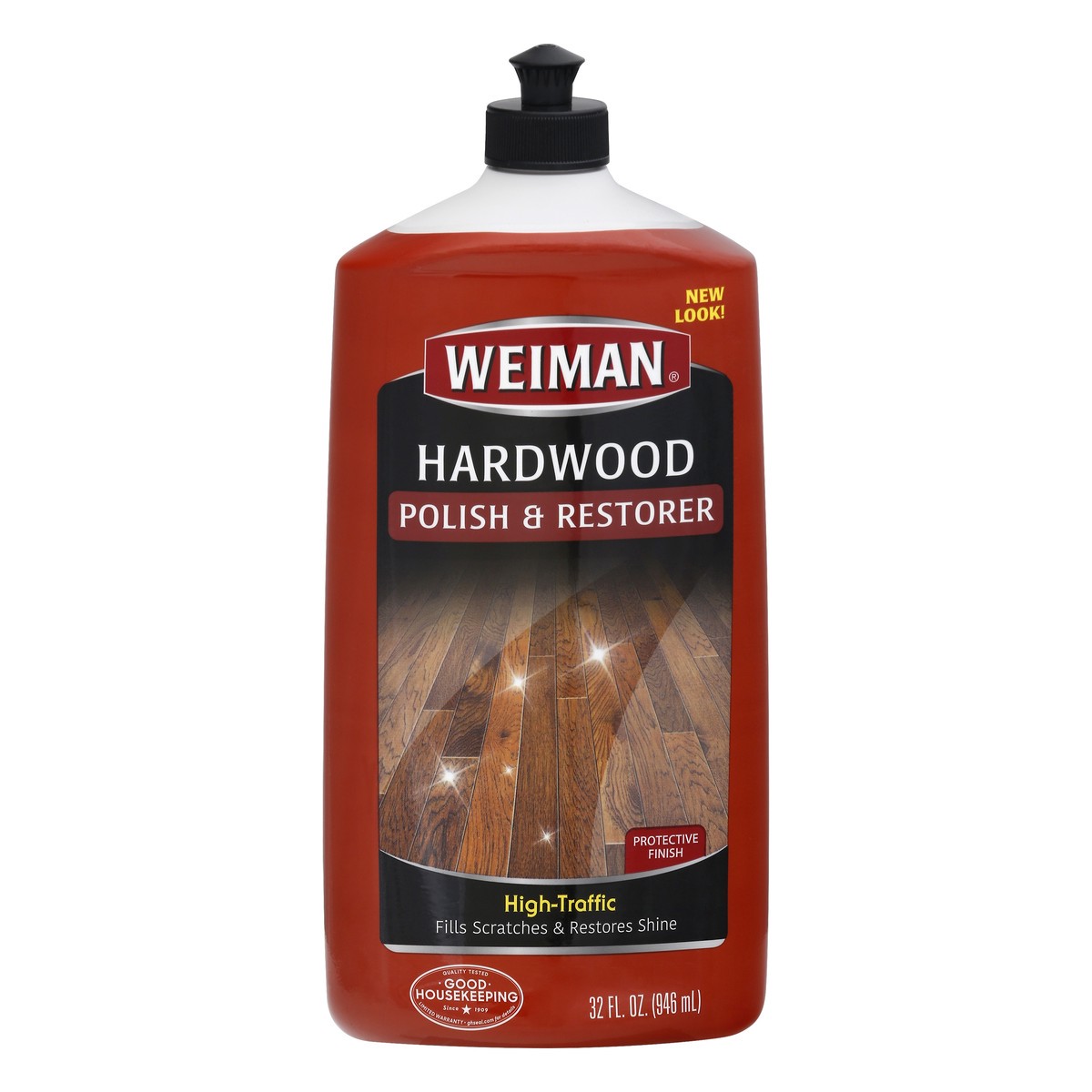 slide 1 of 10, Weiman Hardwood Polish & Restorer, 27 oz