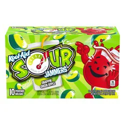 Kool-Aid Sour Jammers Snappin' Green Apple Artificially Flavored