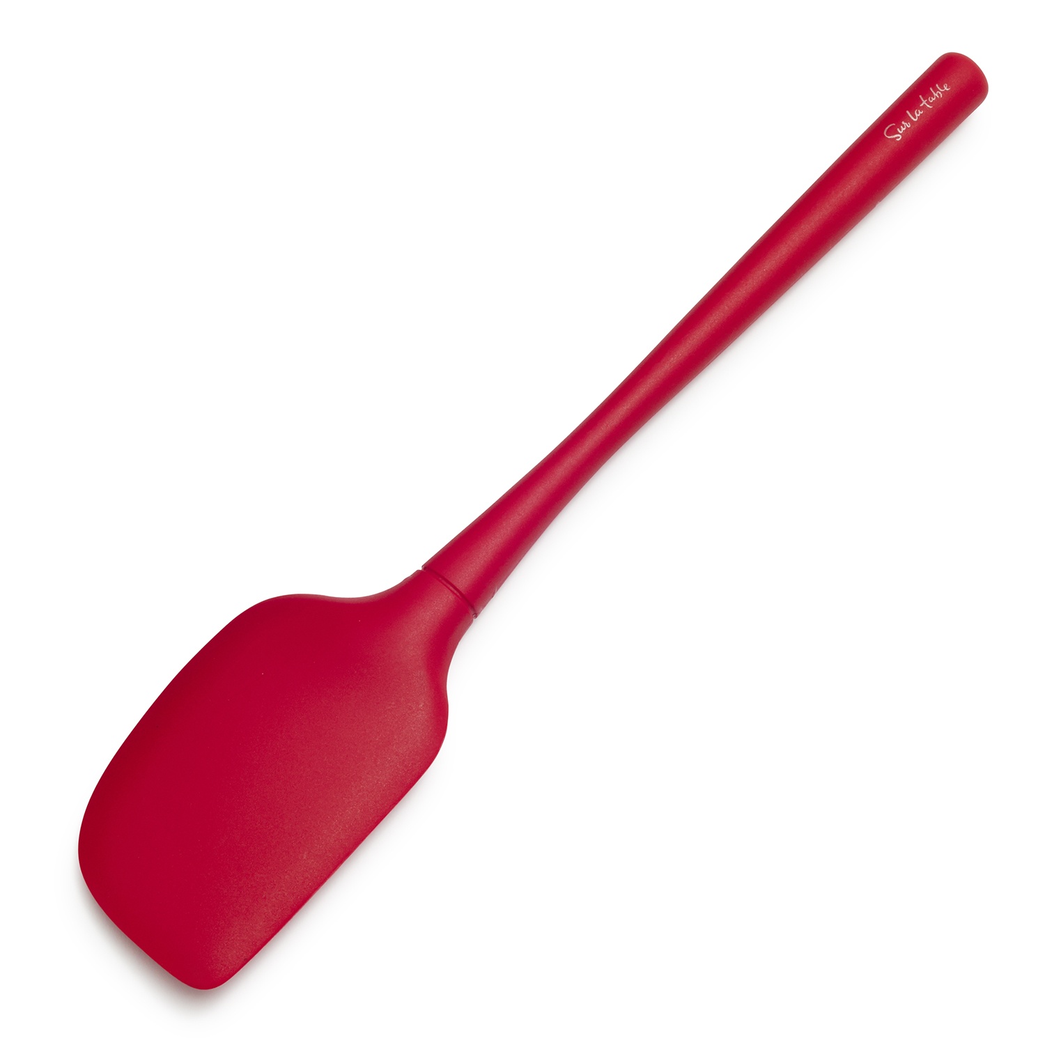 slide 1 of 1, Sur La Table Flex-Core Jumbo Silicone Spatula, Red, 1 ct