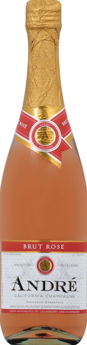 slide 6 of 6, André Sparkling Wine, 750 ml