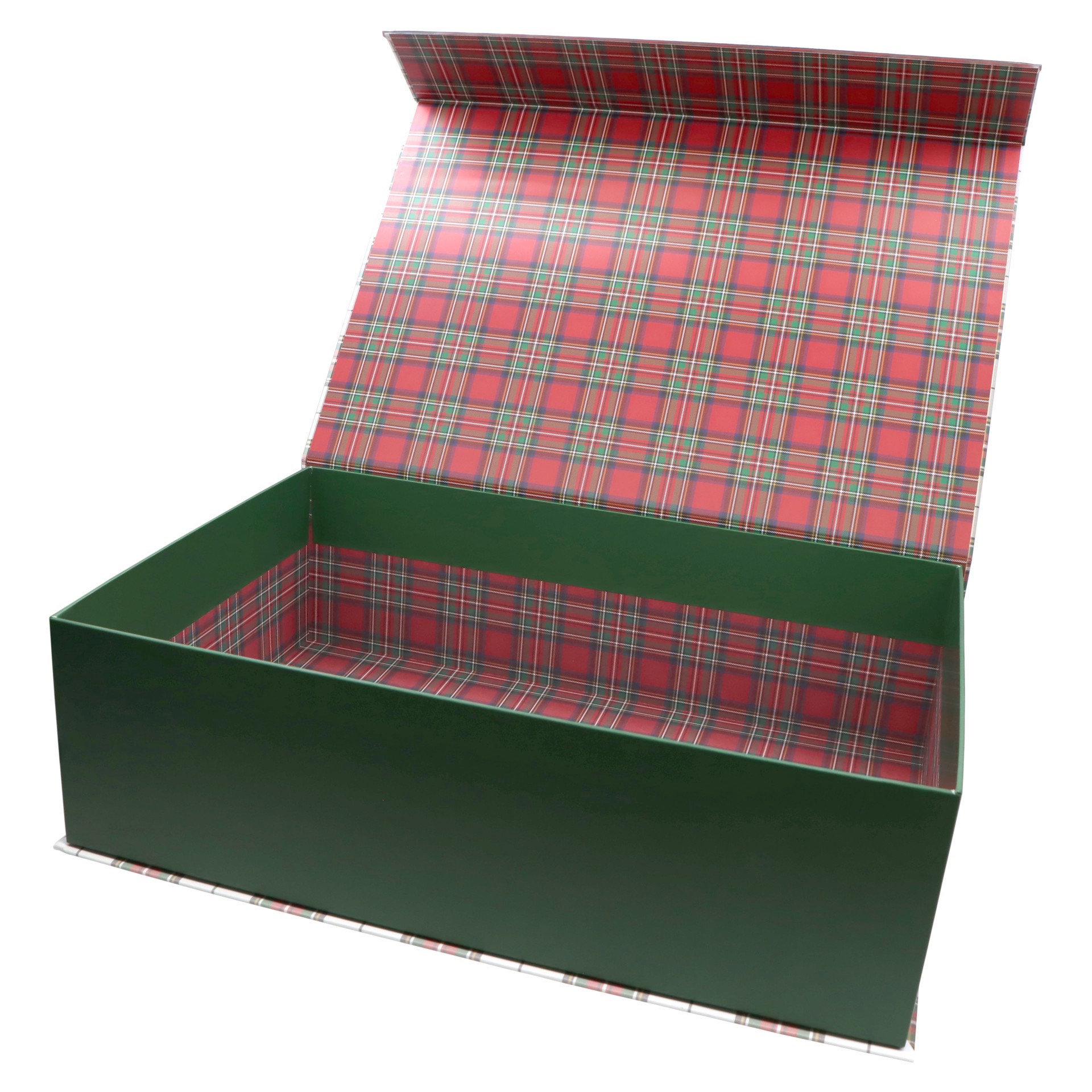 slide 2 of 4, Large Happy Holidays Decorative Box By Ashland, 17.01 in x 11.61 in x 5.2 in