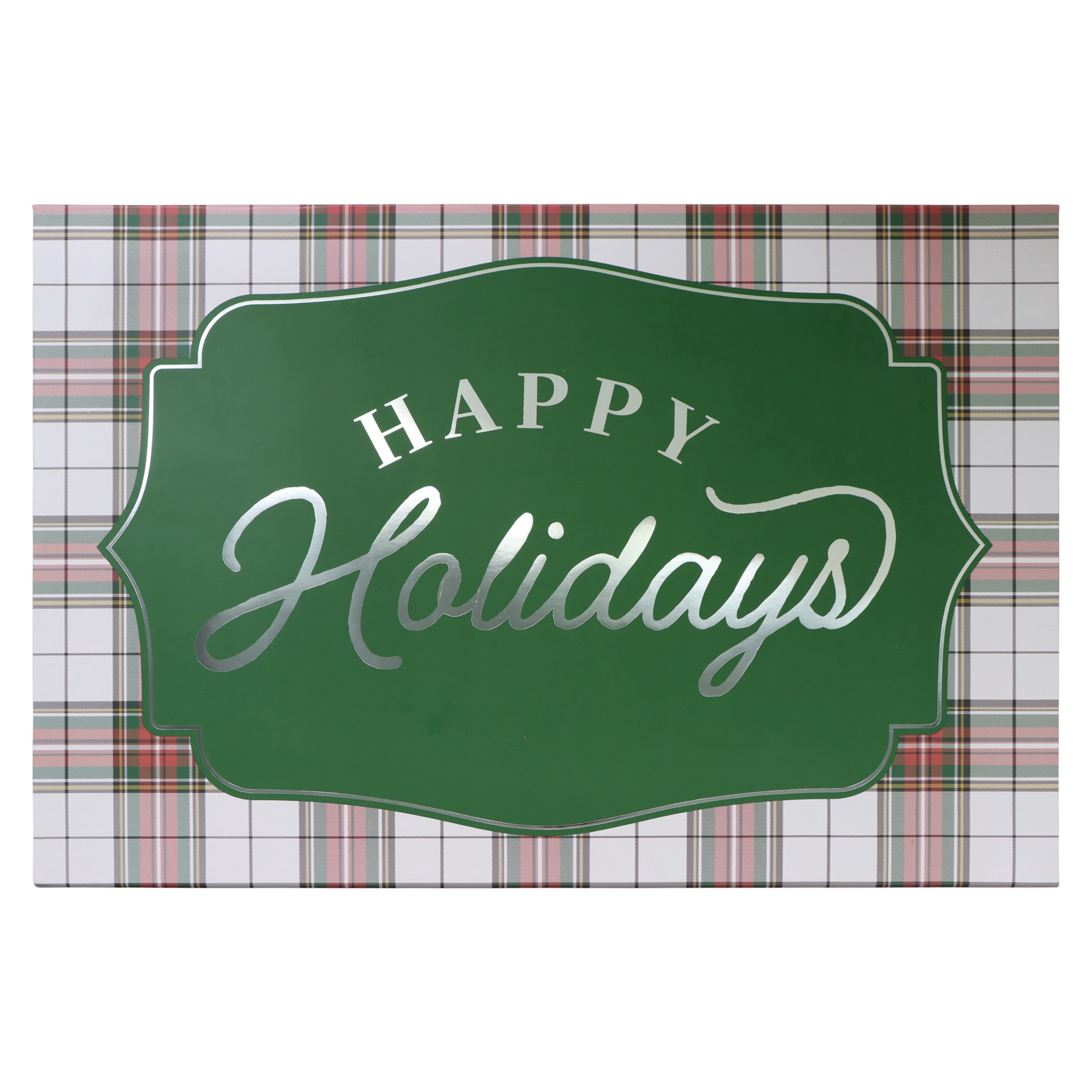 slide 3 of 4, Large Happy Holidays Decorative Box By Ashland, 17.01 in x 11.61 in x 5.2 in