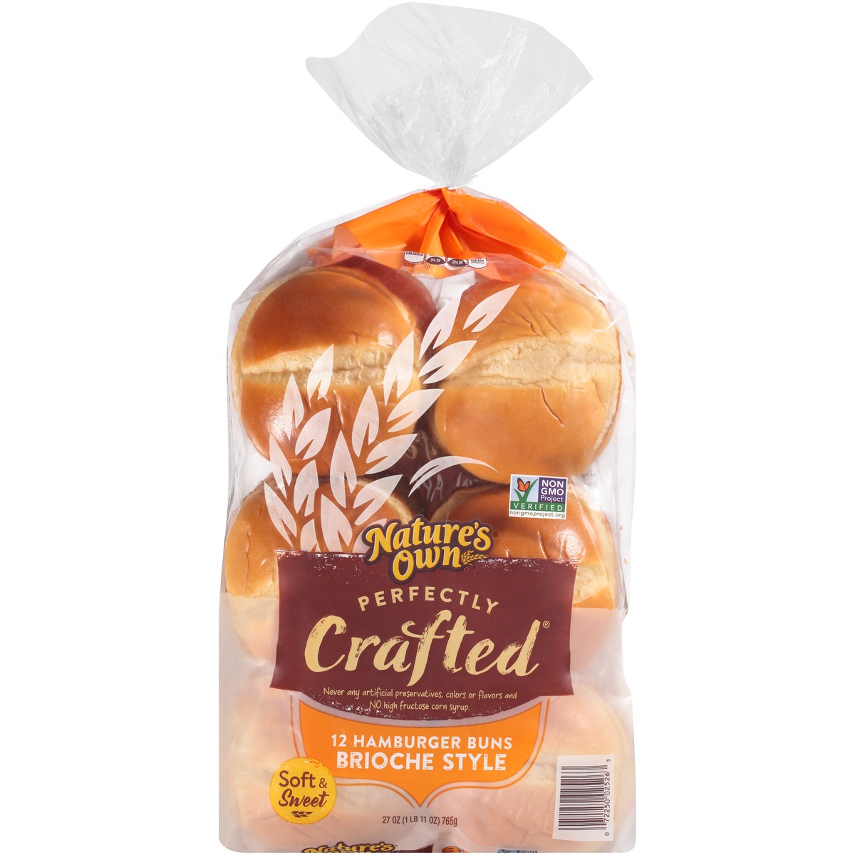 slide 9 of 11, Nature's Own Brioche Style Hamburger Buns, 12 ct