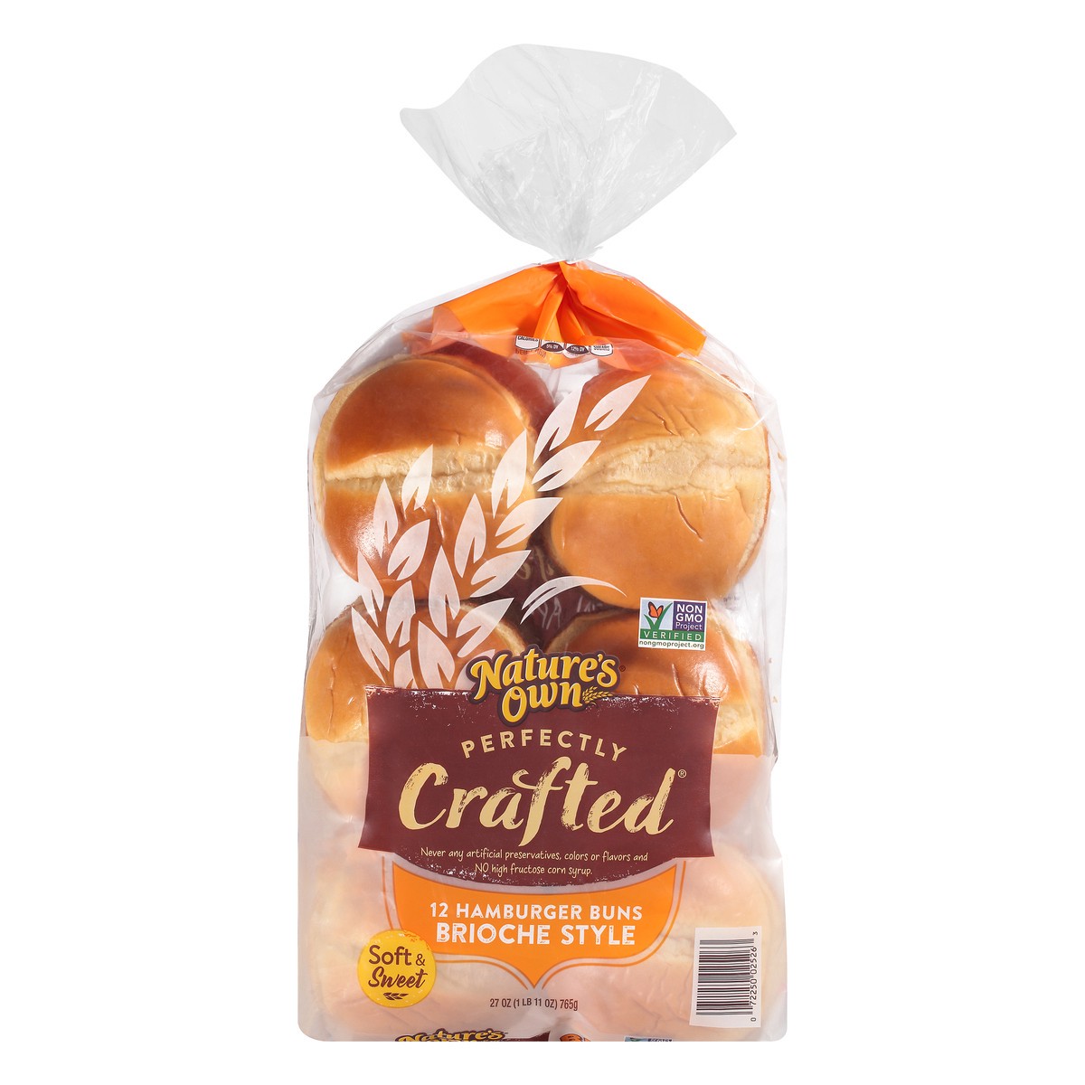 slide 10 of 11, Nature's Own Brioche Style Hamburger Buns, 12 ct