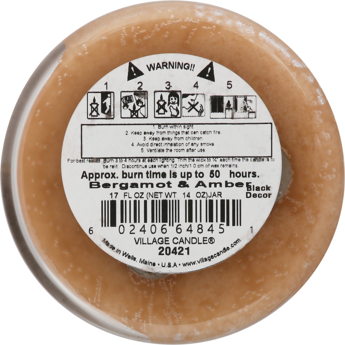 slide 8 of 10, Village Candle Gentlemen's Collection Bergamot & Amber Candle 1 Each, 1 ct