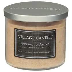 Village Candle Gentlemen's Collection Bergamot & Amber Candle 1 Each