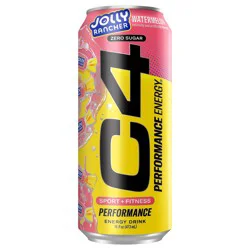 C4 Sport Sport Performance Jolly Watermelon Energy Drink, 16 fl oz Can