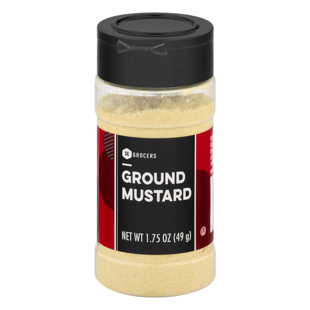 slide 1 of 1, SE Grocers Ground Mustard, 1.7 oz
