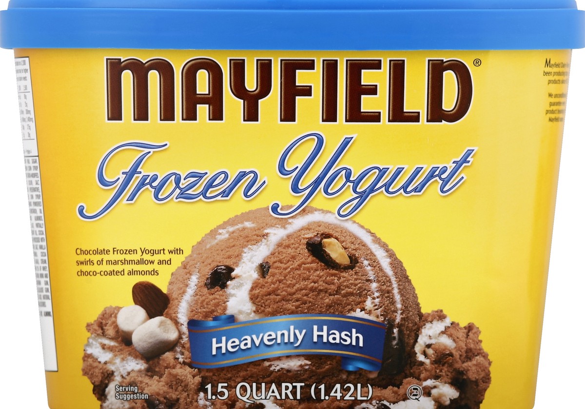 slide 3 of 4, Mayfield Dairy Farms Heavenly Hash Frozen Yogurt, 48 oz