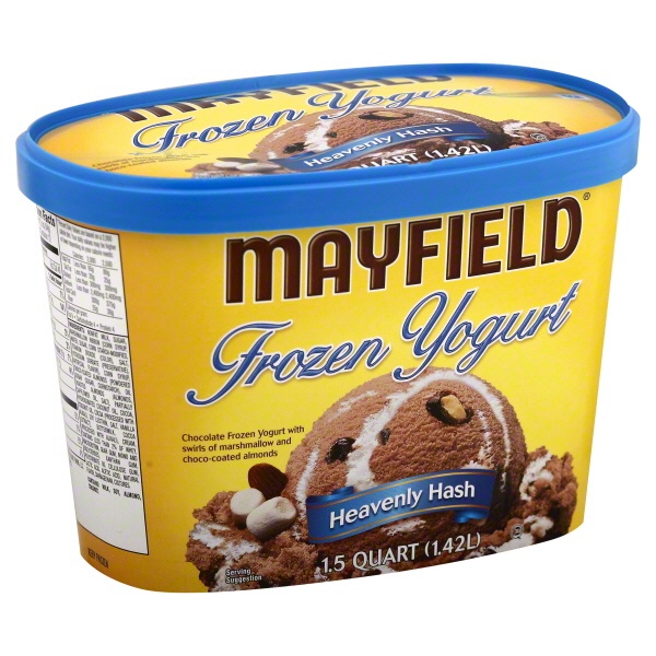 slide 1 of 4, Mayfield Dairy Farms Heavenly Hash Frozen Yogurt, 48 oz