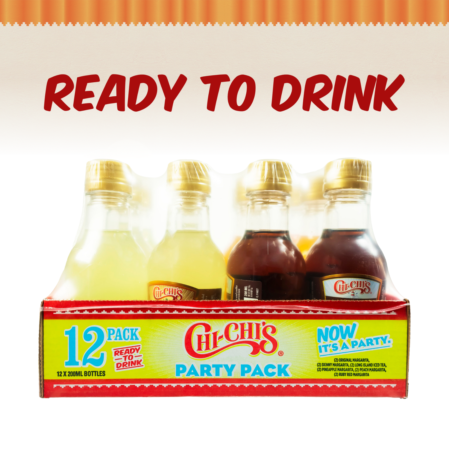 slide 2 of 2, Chi Chi Party Pack, 12 ct