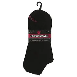 On the Go Cotton Blend Performance Womens Socks 2 ea