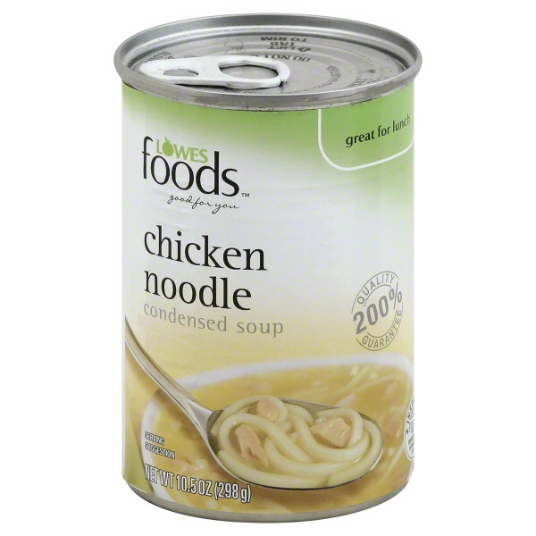 slide 1 of 1, Lowes Foods Condensed Soup Chicken Noodle, 10.75 oz