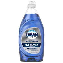 Dawn Platinum Dishwashing Liquid Dish Soap, Refreshing Rain Scent, 16.2 fl oz