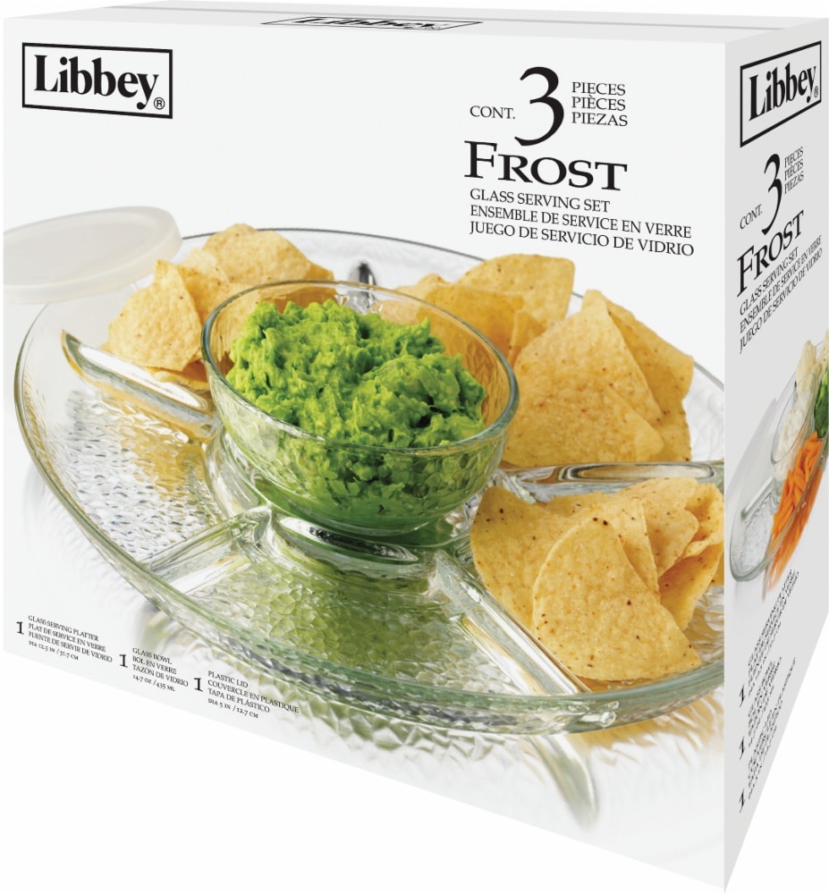 slide 1 of 1, Libbey Frost Chip N Dip, 1 ct