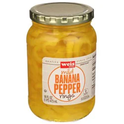 Weis Quality Mild Banana Pepper Rings
