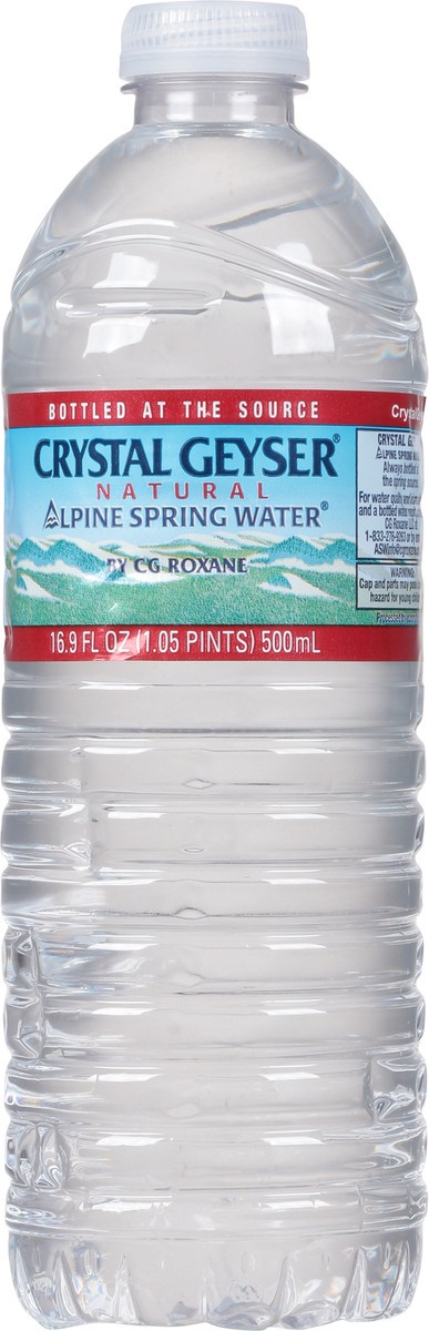 slide 10 of 10, Crystal Geyser Natural Alpine Spring Water - 16.9 fl oz, 16.9 fl oz