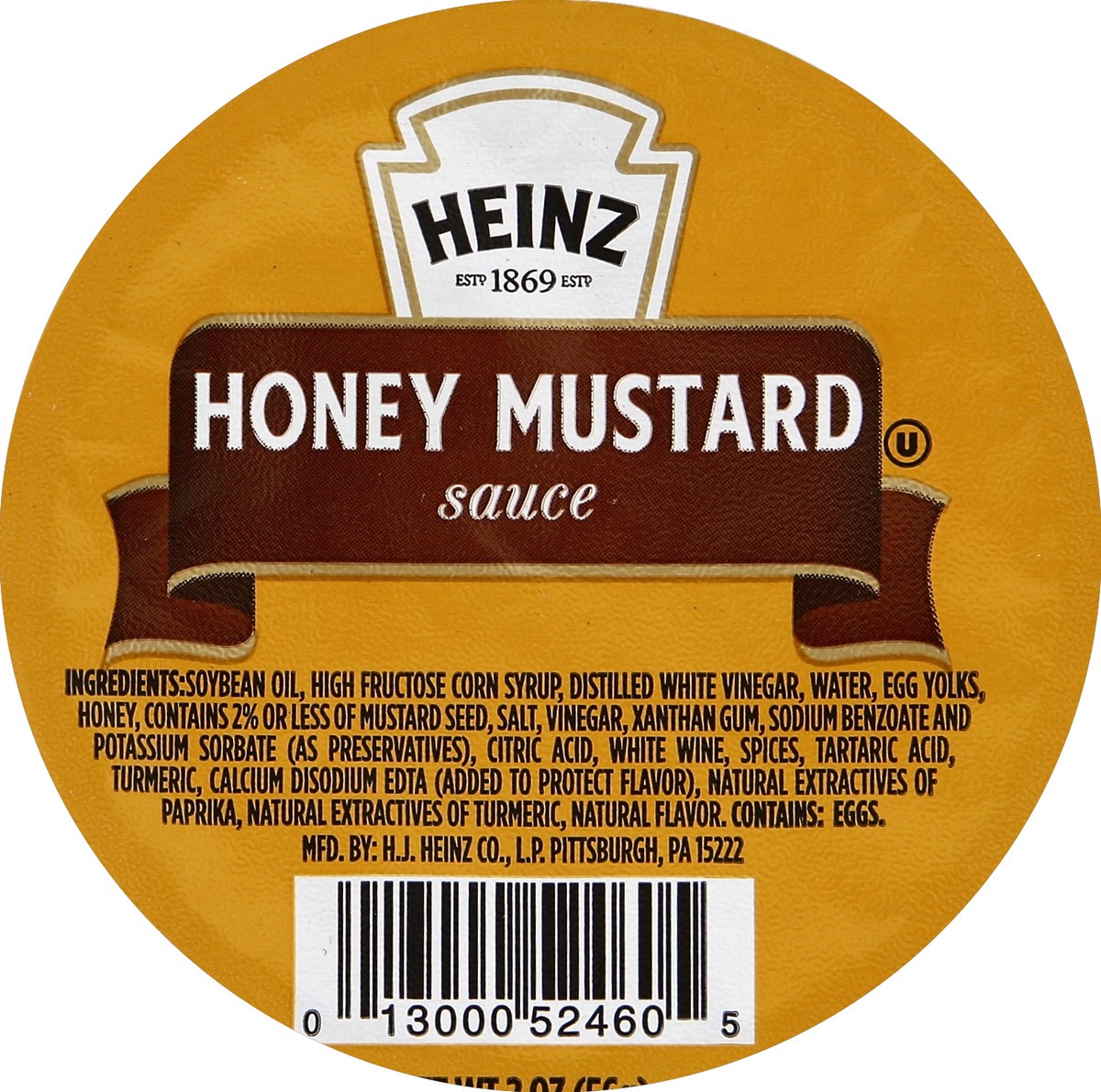 slide 3 of 3, Heinz Sauce 2 oz, 2 oz