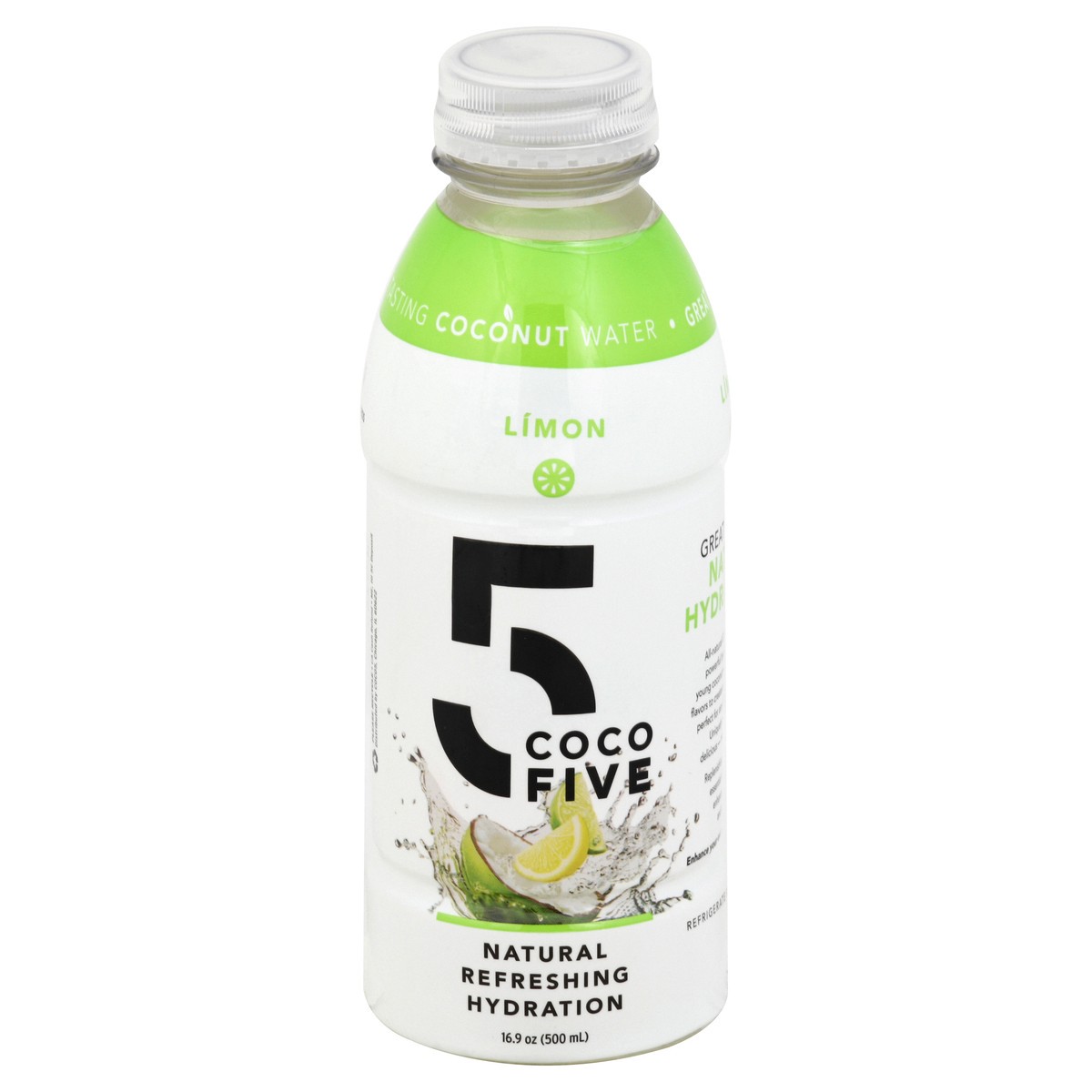 slide 2 of 5, Coco5 Coconut Water - 16.9 fl oz, 16 fl oz