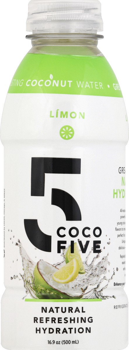 slide 1 of 5, Coco5 Coconut Water - 16.9 fl oz, 16 fl oz