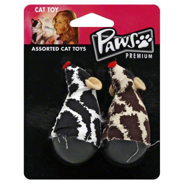 slide 1 of 6, Paws Happy Life Cat Toys, 2 ct