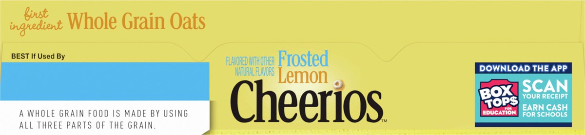 slide 3 of 9, Cheerios Frosted Lemon Cheerios Cereal, Gluten Free Cereal With Whole Grain Oats, Limited Edition, 10.9 oz, 10.9 oz