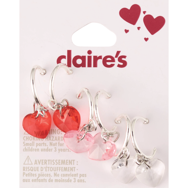 slide 1 of 1, Claires Val Earrings, 1 ct
