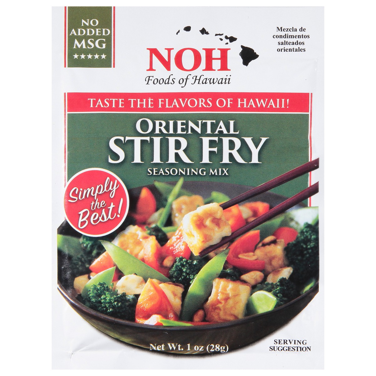 slide 11 of 12, NOH Oriental Stir Fry Seasoning Mix 1 oz, 1 oz