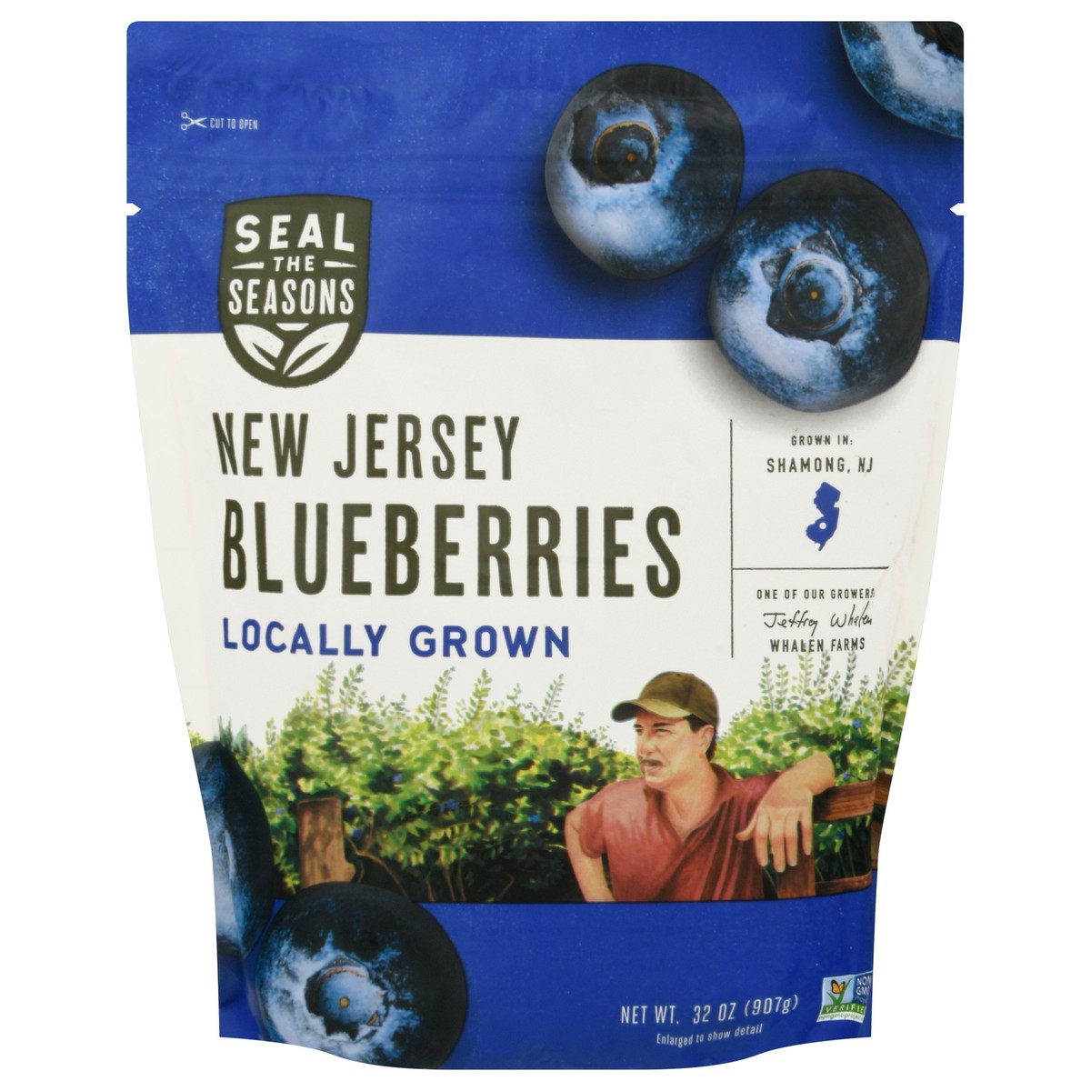 slide 9 of 12, Seal the Seasons Seal Seasons Blueberries, 32 oz