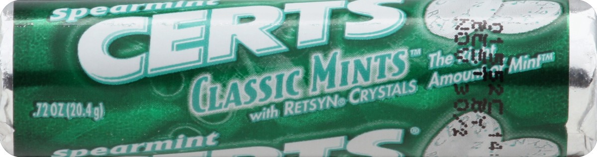 slide 2 of 6, Certs Spearmint Mints, 0.72 oz