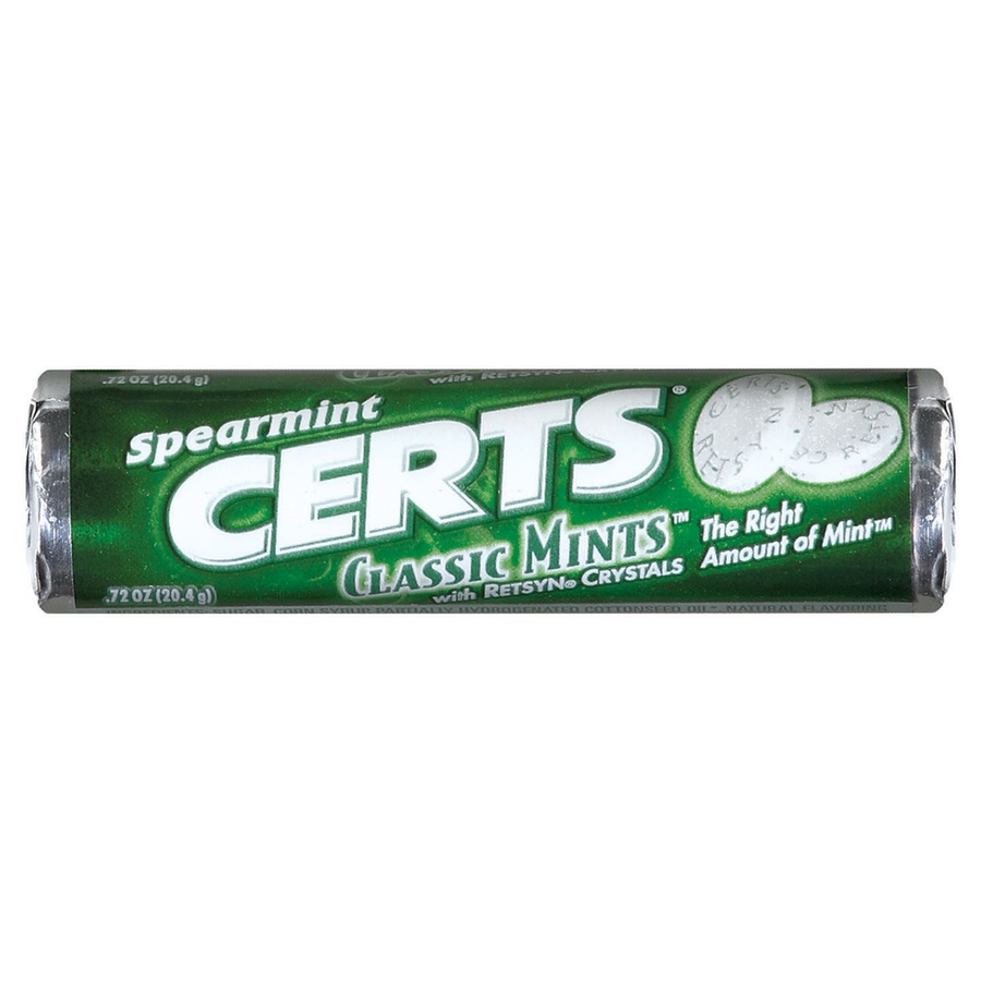 slide 1 of 6, Certs Spearmint Mints, 0.72 oz