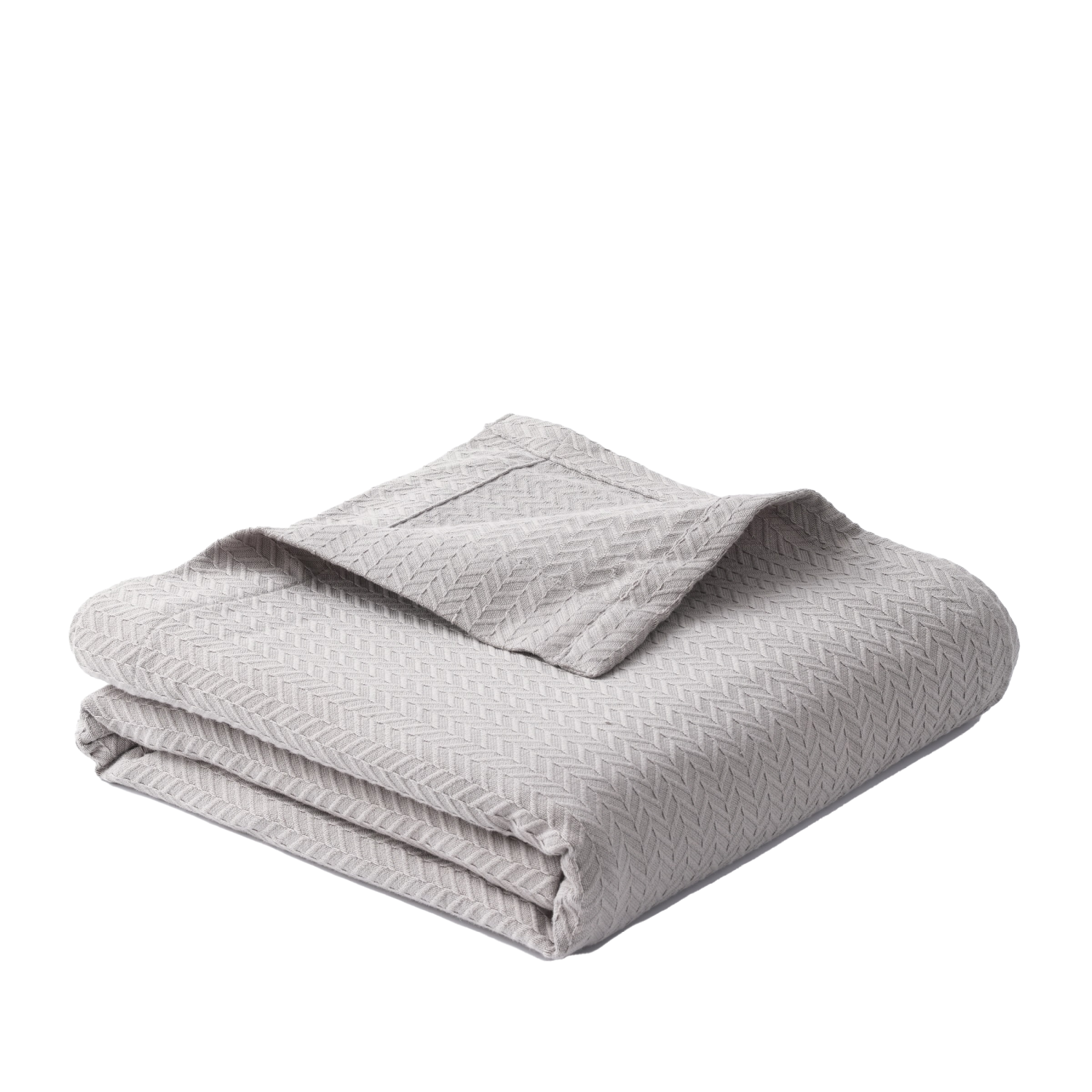 slide 1 of 7, Cotton Blanket, Twin Xl, Grey, 66 x 90