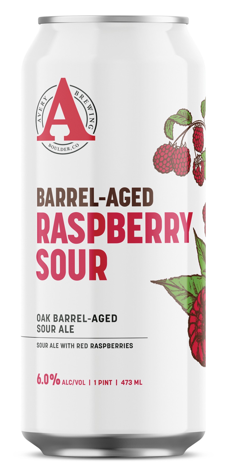 slide 1 of 1, Avery Brewing Raspberry Sour - 16 fl oz Can, 16 oz