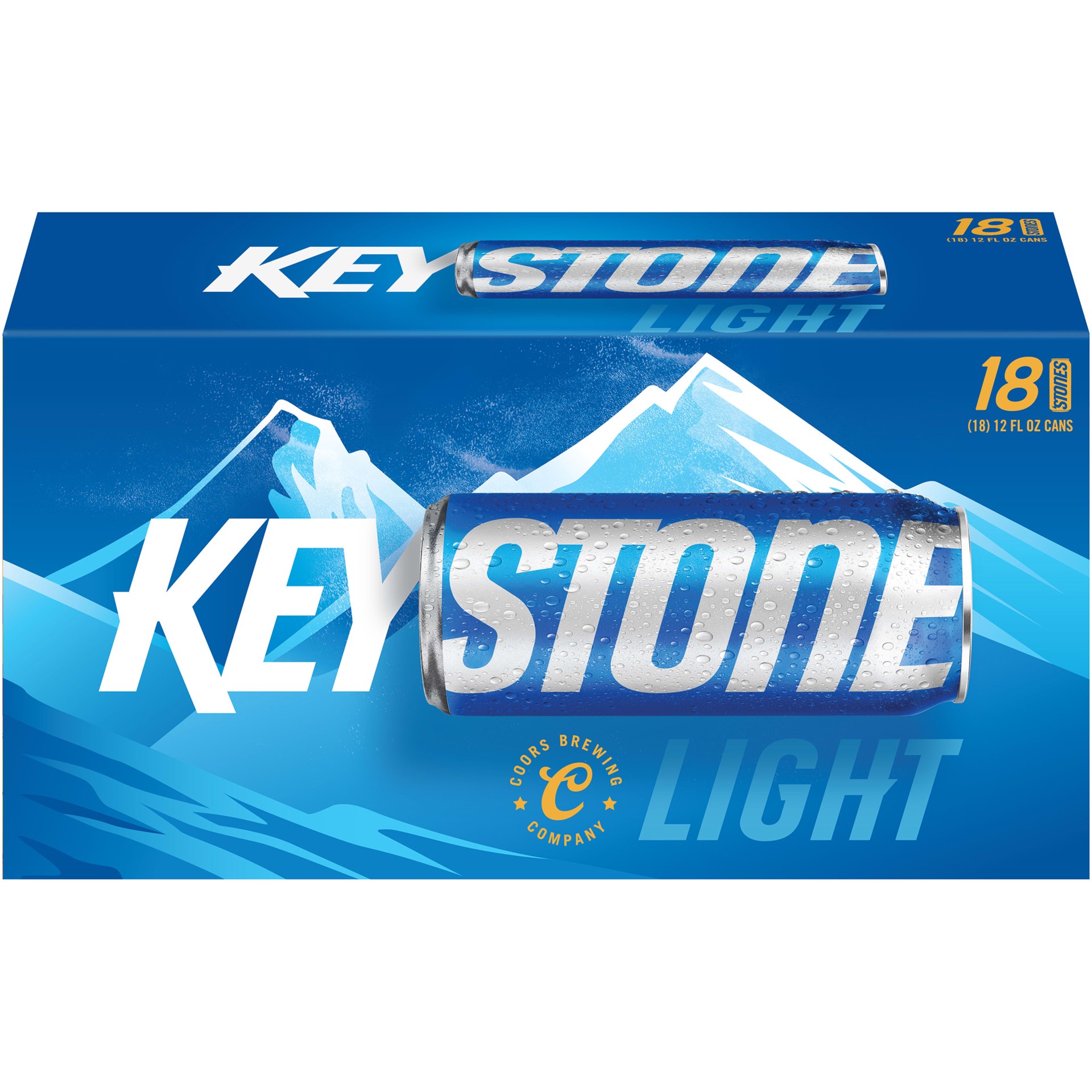 slide 3 of 3, Keystone Light Beer, 18 ct; 12 oz