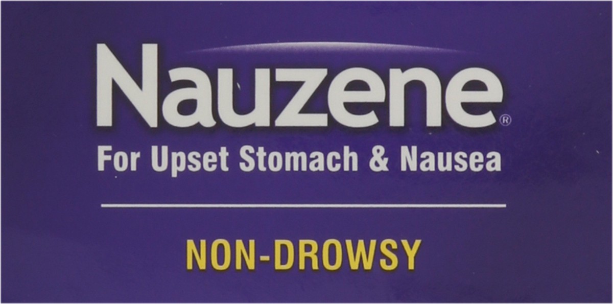 slide 8 of 9, Nauzene Non-Drowsy Wild Cherry Flavor Upset Stomach & Nausea 42 Chewable Tablets, 42 ct