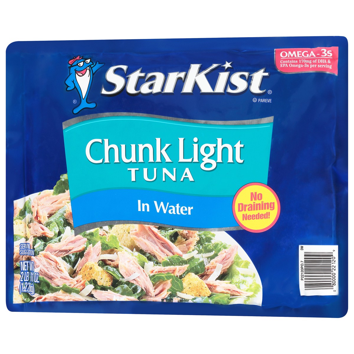 slide 6 of 9, StarKist Chunk Light Tuna in Water 2 lb, 2 lb