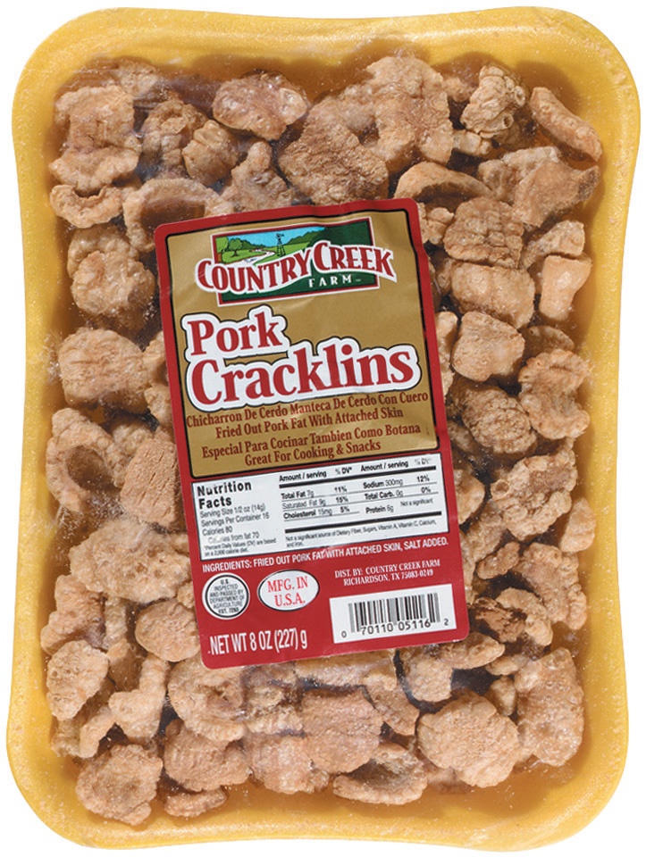 slide 1 of 1, Country Creek Farm Pork Cracklins Tray, 8 oz