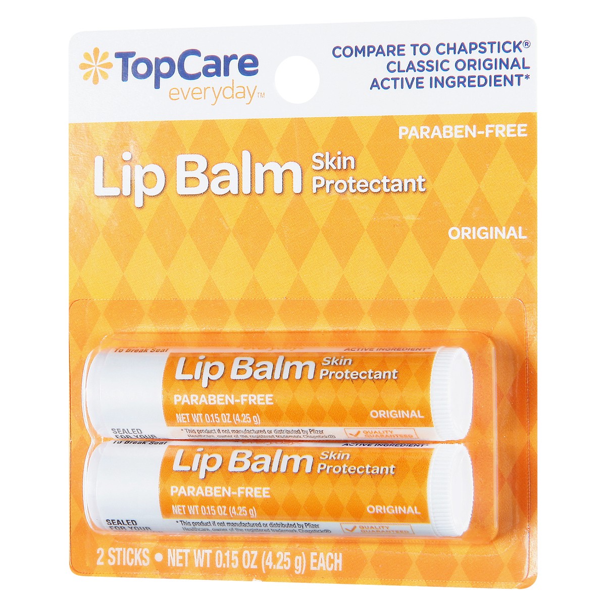 slide 3 of 10, TopCare Lip Balm Skin Protectant Original, 2 ct