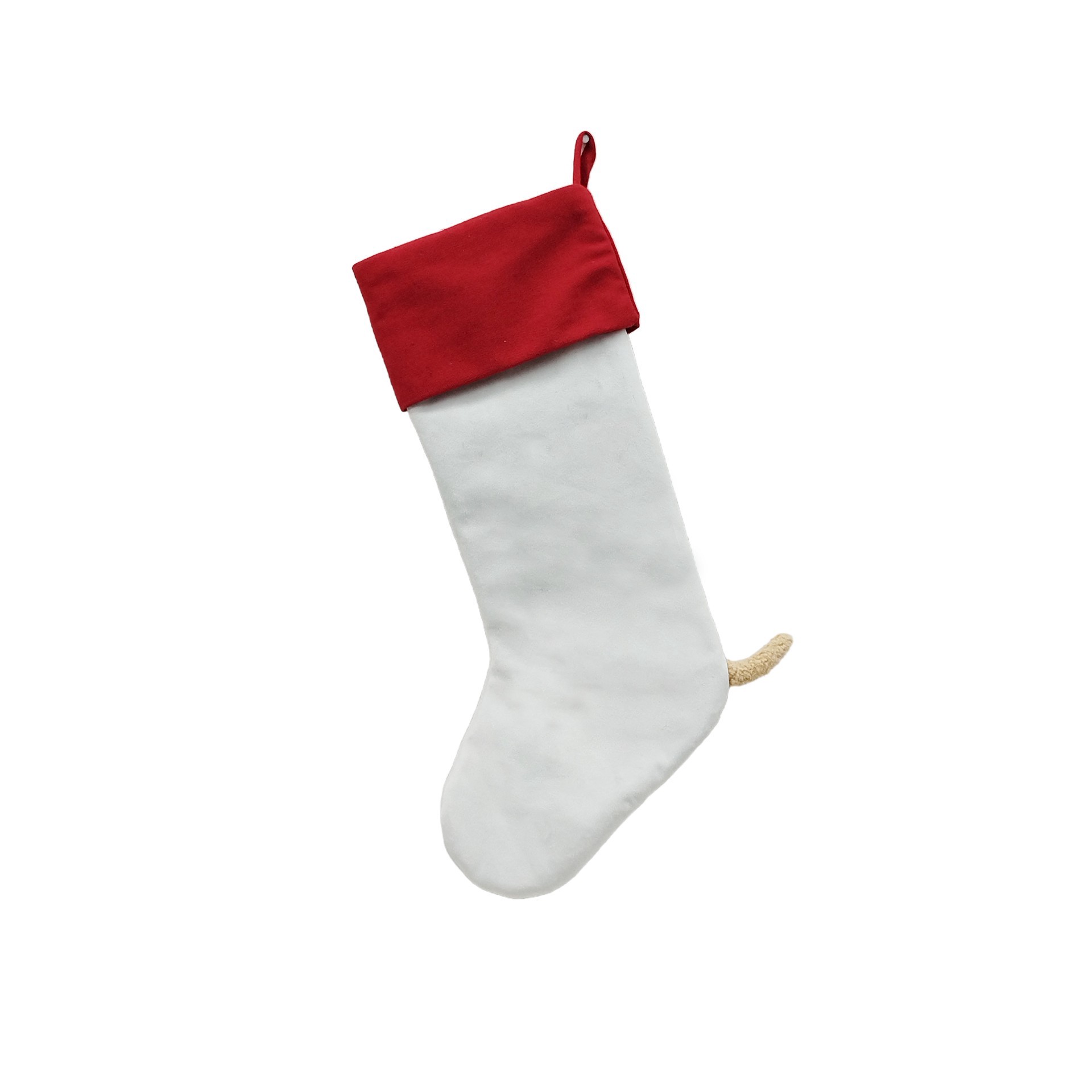 slide 2 of 2, 20" Dog With Candy Cane Stocking By Ashland, 20 in
