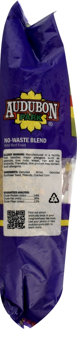 slide 11 of 11, Audubon Park Wild Bird Food No Waste Formula, 5 lb