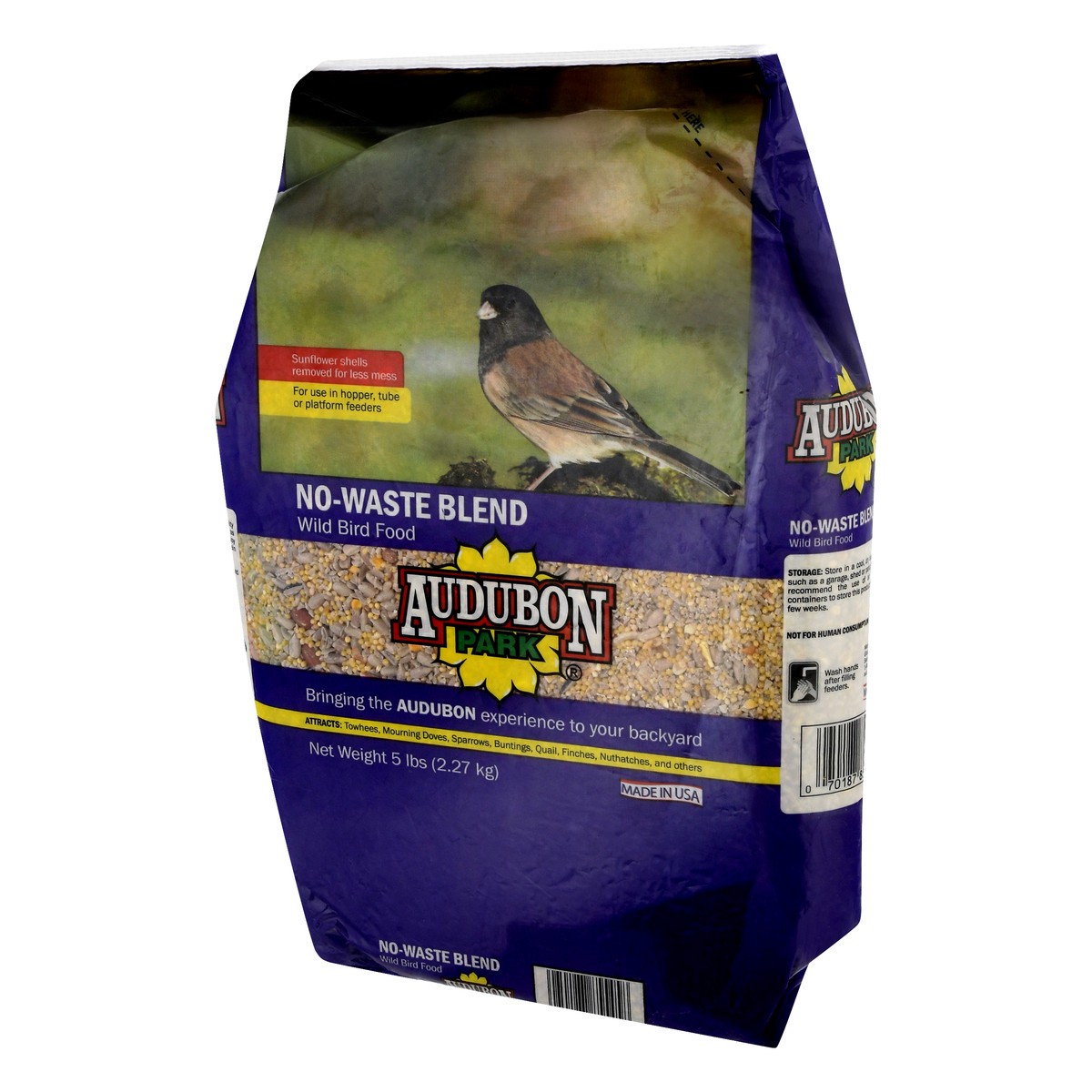 slide 4 of 11, Audubon Park Wild Bird Food No Waste Formula, 5 lb