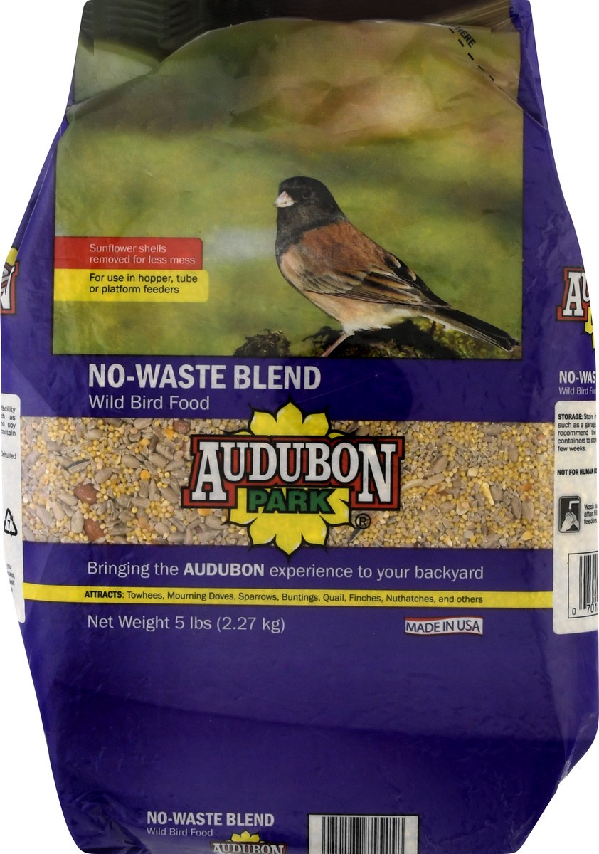 slide 9 of 11, Audubon Park Wild Bird Food No Waste Formula, 5 lb