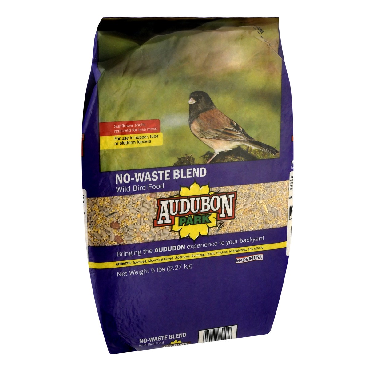 slide 5 of 11, Audubon Park Wild Bird Food No Waste Formula, 5 lb