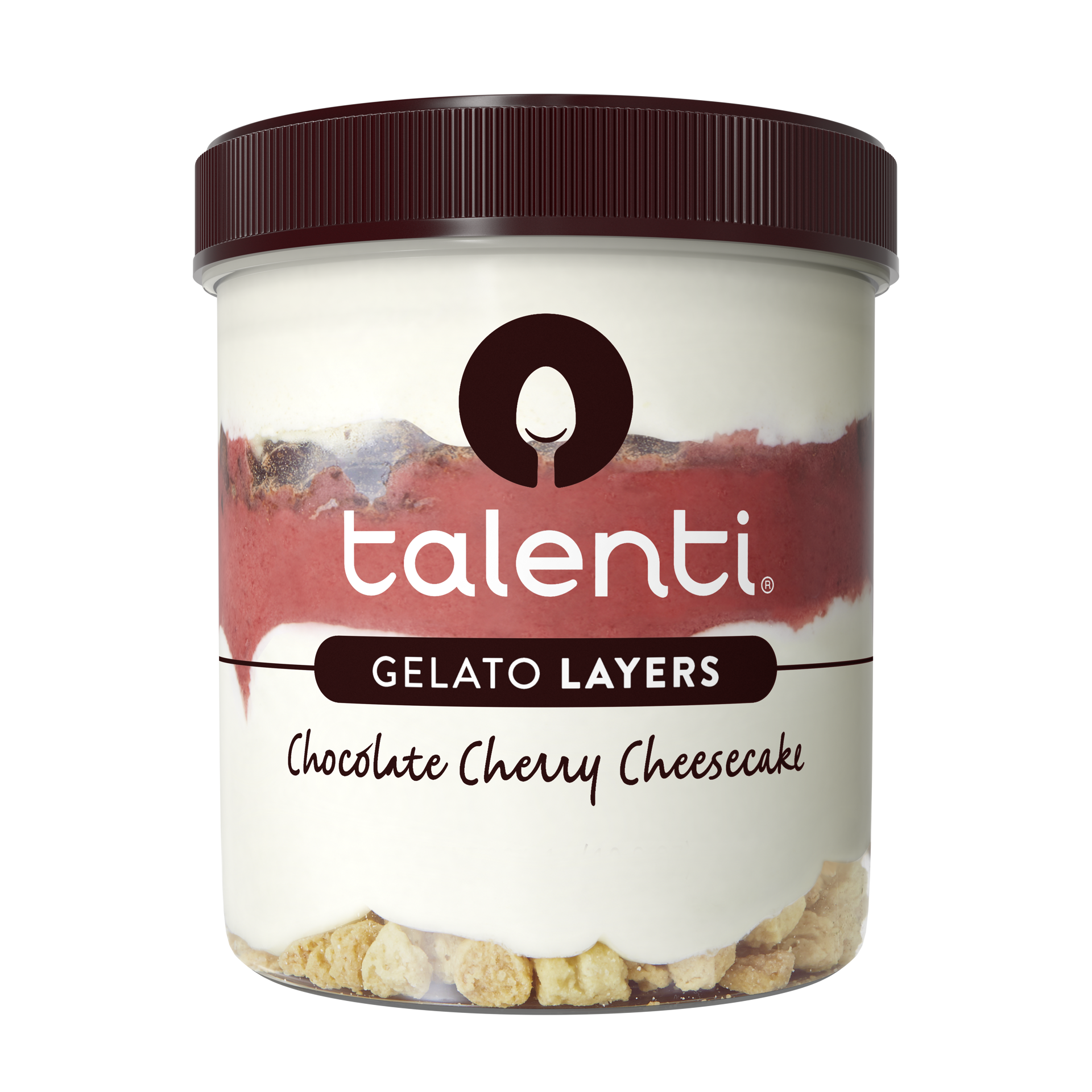 slide 3 of 4, Talenti Gelato Layers Chocolate Cherry Cheesecake, 16 oz