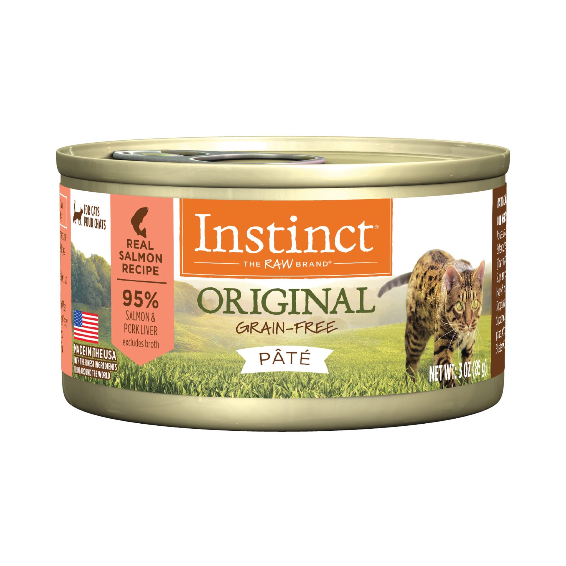 slide 1 of 1, Nature's Variety Instinct Grain-Free Salmon Canned Cat Food, 3 oz