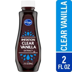 Kroger Clear Imitation Vanilla Extract
