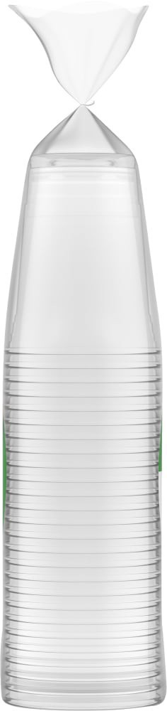 slide 3 of 6, Kroger Home Sense Clear Plastic Cups, 50 ct; 18 fl oz