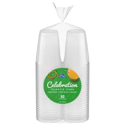 Kroger Home Sense Clear Plastic Cups